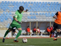 Фоторепортаж с матча Первой лиги «Шахтер-Булат» — «Байконур» 1:2