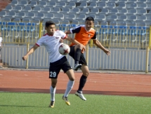 Фоторепортаж с матча Первой лиги «Шахтер-Булат» — «Байконур» 1:2