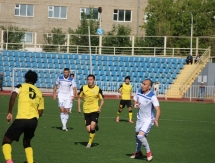 Фоторепортаж с матча Первой лиги «Окжетпес» — «Каспий» 2:0