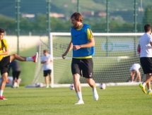 Фоторепортаж с тренировки «Кайрата»