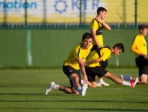 Фоторепортаж с тренировки «Кайрата»