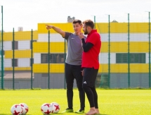 Фоторепортаж со съемок очередного выпуска футбольного баттла от «Кайрат-ТВ»