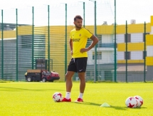 Фоторепортаж со съемок очередного выпуска футбольного баттла от «Кайрат-ТВ»