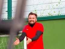 Фоторепортаж со съемок очередного выпуска футбольного баттла от «Кайрат-ТВ»