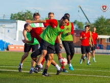 Фоторепортаж с предыгровой тренировки «Кайсара»