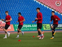 Фоторепортаж с предыгровой тренировки «Кайсара»