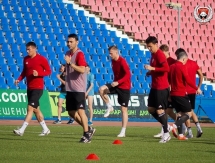 Фоторепортаж с предыгровой тренировки «Кайсара»