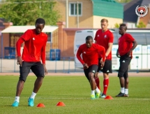 Фоторепортаж с предыгровой тренировки «Кайсара»