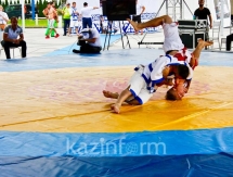 Чемпионат Европы по қазақ күресі стартовал в грузинском Батуми