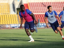 Фоторепортаж с предыгровой тренировки «Акжайыка» в Шымкенте