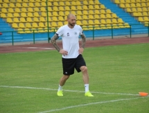 Фоторепортаж с предыгровой тренировки «Окжетпеса» в Таразе