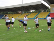 Фоторепортаж с предыгровой тренировки «Окжетпеса» в Таразе