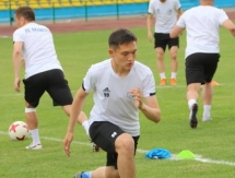 Фоторепортаж с предыгровой тренировки «Окжетпеса» в Таразе