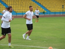 Фоторепортаж с предыгровой тренировки «Окжетпеса» в Таразе