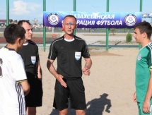 Стартовал чемпионат Казахстана по пляжному футболу