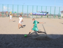 Стартовал чемпионат Казахстана по пляжному футболу