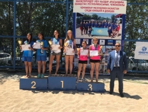 Юные пляжники провели первый тур чемпионата Казахстана