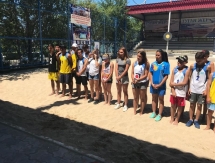 Юные пляжники провели первый тур чемпионата Казахстана