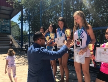 Юные пляжники провели первый тур чемпионата Казахстана