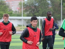 Фоторепортаж с тренировки «Кызыл-Жара СК»