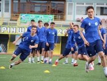 Фоторепортаж с предыгровой тренировки «Окжетпеса»