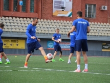 Фоторепортаж с предыгровой тренировки «Окжетпеса»