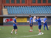 Фоторепортаж с предыгровой тренировки «Окжетпеса»