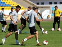 Фоторепортаж с предыгровой тренировки «Тобола»