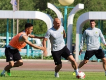 Фоторепортаж с предыгровой тренировки «Тобола»