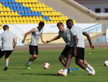 Фоторепортаж с предыгровой тренировки «Тобола»