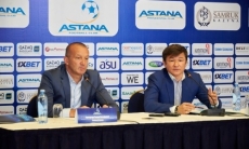 Фоторепортаж с презентации нового главного тренера «Астаны» Григорчука