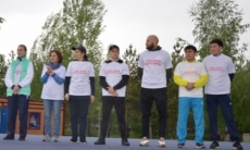 Известные казахстанские боксеры провели открытую тренировку в Астане