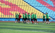 Фоторепортаж с тренировки «Кызыл-Жаро СК»