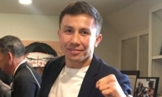 Головкин пожелал удачи своей команде на вечере бокса Леффлера