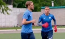 Видео тренировки «Иртыша» на стадионе «Жулдыз»