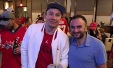 Головкин посетил исторический финал «Кубка Стэнли-2018», где болел за российских хоккеистов