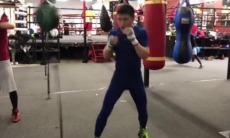 Видео тренировки Асхата Уалиханова в США