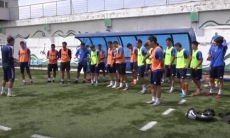 Видео предыгровой тренировки «Жетысу Б»