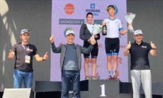 Бакытжан Сагинтаев наградил победителей чемпионата по триатлону IRONMAN 70.3