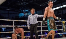 Сабиров два раза за раунд отправил своего соперника в нокдаун, прежде чем нокаутировать