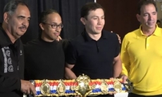 Видео вручения Головкину пояса P4P-чемпиона The Ring