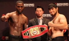 Казахстанский нокаутер прошел взвешивание перед титульным боем в США