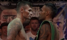 Нокаутированный Головкиным боксер устроил потасовку перед титульным боем