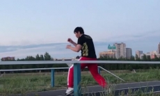 Видео тренировки казахстанских нокаутеров перед боями в Астане