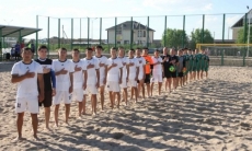 Стартовал чемпионат Казахстана по пляжному футболу