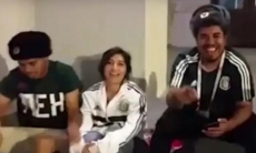 Мексиканцы высказались о Головкине при встрече с казахстанским фанатом на ЧМ-2018 в России