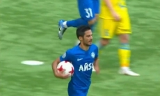 Видео гола Бертольо матча Премьер-Лиги «Астана» — «Ордабасы»