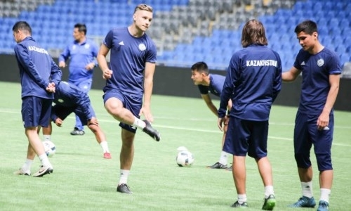 Стартовый состав молодежной сборной Казахстана на матч с Азербайджаном