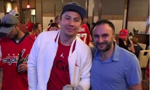 Головкин посетил исторический финал «Кубка Стэнли-2018», где болел за российских хоккеистов