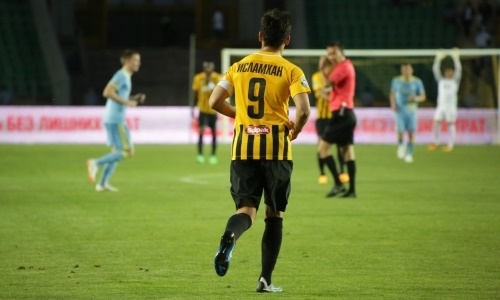 «Это не тот результат, который устраивает нас». Исламхан — об итогах матча с «Астаной»